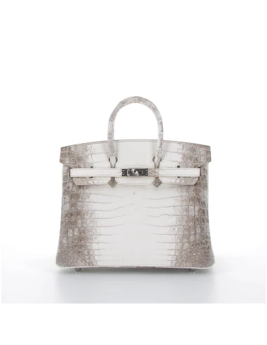 Hermès Birkin 25 Himalaya finition argentée